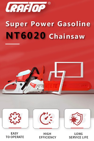 友拓-极简高级红色渲染风油锯详情页